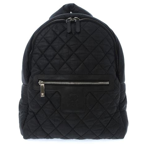 Zaini Chanel in Sintetico Nero 